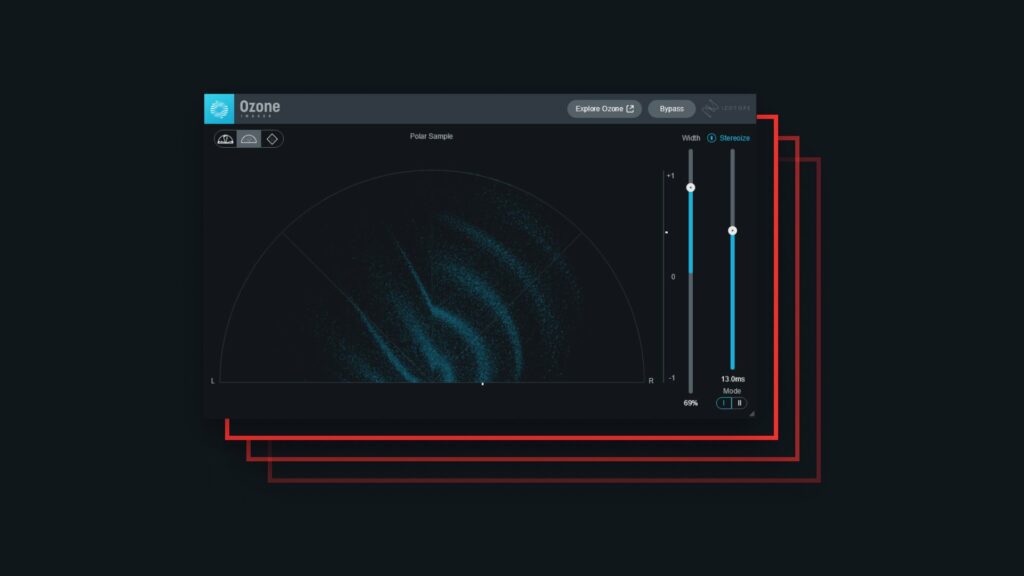 Image of the free Ozone Imager 2 effect plugin by iZotope.