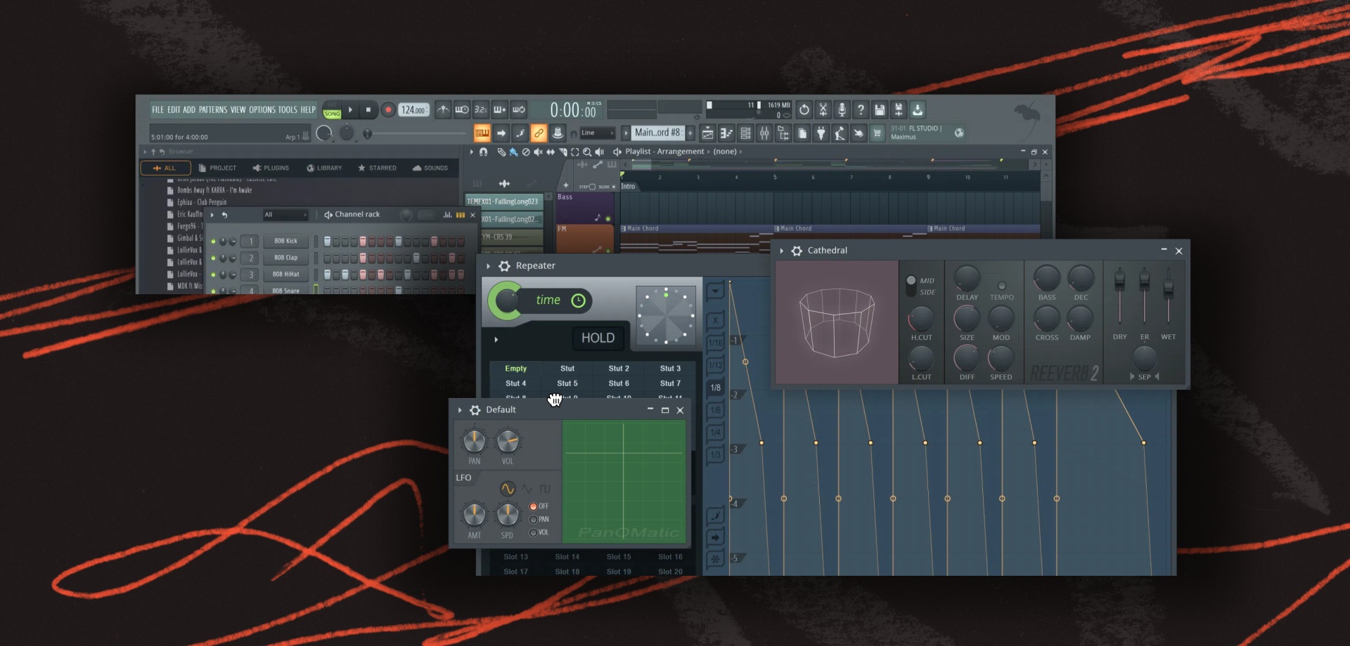 Screenshot of FL Studio