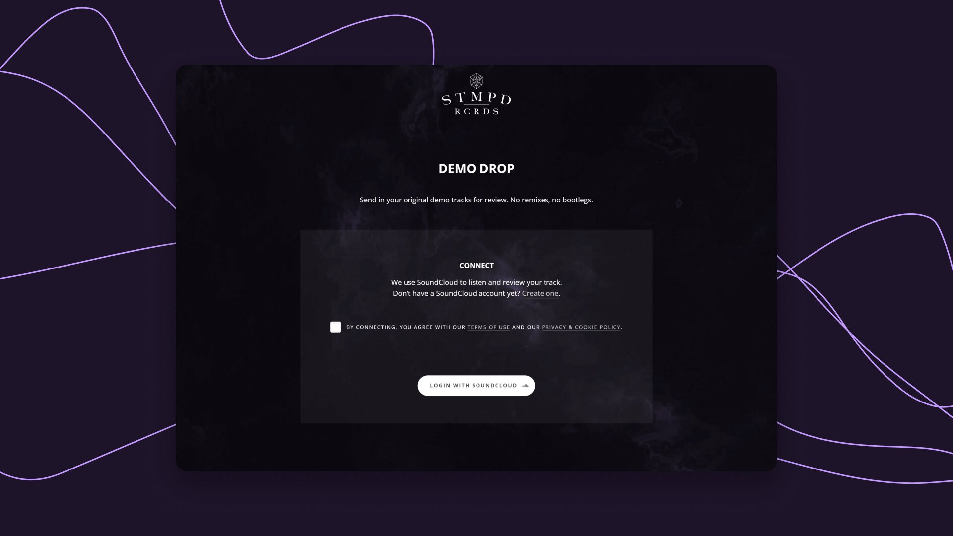 Image of the STMPD RCRDS demo submission form.