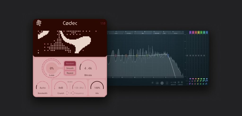 Photo of the Codec and Fruity Parametric EQ 2 plugins.